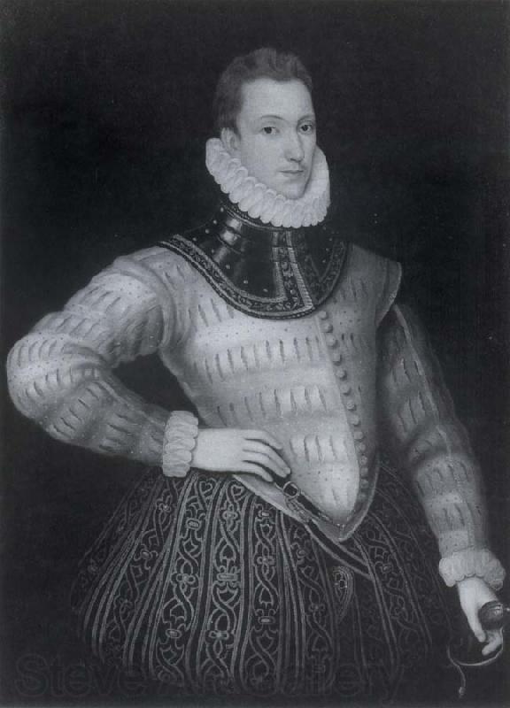 unknow artist Sir Philip Sidney was still clean-shaven when he died of wounds incurred at the siege of Zutphen in 1586